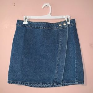 ASOS Blue Denim Mini Skirt
